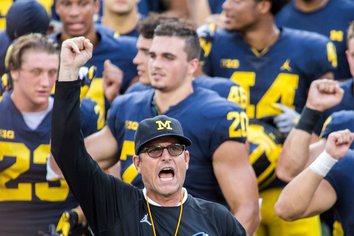 University of Michigan football coach says he’ll raise players’ unplanned babies