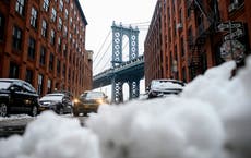 Bomb cyclone causes chaos on the East Coast, bringing six inches of snow in NYC