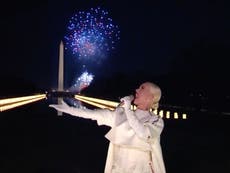 ‘Katy Perry came and delivered’: Singer closes inauguration concert with explosive fireworks display