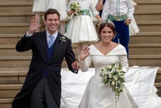 Princess Eugenie shares new wedding photo to celebrate third anniversary