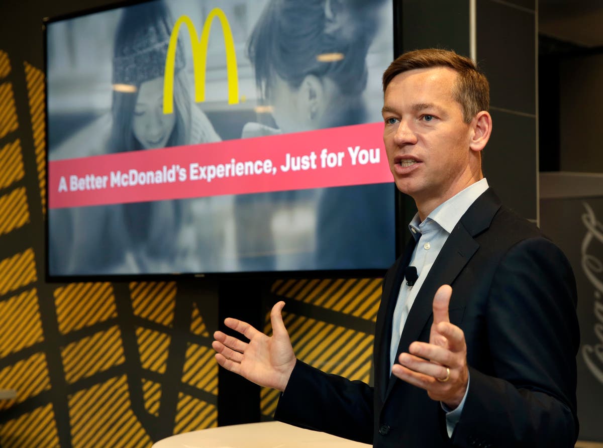 McDonald’s CEO accused of racist text