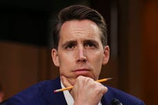 Josh Hawley called out for launching family values podcast after election challenge