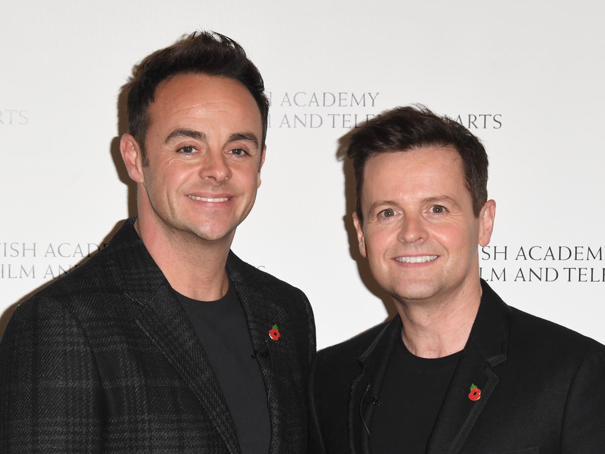 Ant and Dec condemn ‘London-centric’ TV industry