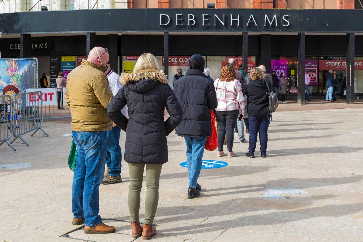 Debenhams reveals date its last shops will close