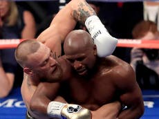 Conor McGregor reacts to ‘sad’ Floyd Mayweather’s brawl with Jake Paul