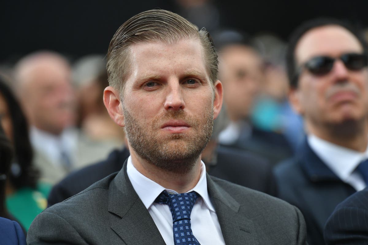 Eric Trump lashes out at New York’s top prosecutor in unhinged Fox News rant