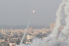 Explosions heard in Jerusalem after Hamas fires rockets