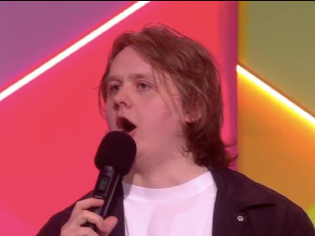 Lewis Capaldi was repeatedly muted at the Brit Awards – here’s what he said