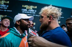 Jake Paul demands Floyd Mayweather puts 50-0 professional record on the line in potential fight