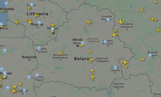 100 EU flights a day rerouted across Baltic states to avoid Belarus airspace
