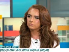 Love Island star Demi Jones responds to trolls who accused her of ‘lying’ about thyroid cancer