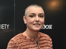 Sinead O’Connor apologises for ‘lashing out’ after son Shane’s death