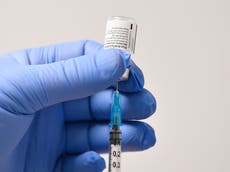 冠状病毒病: More than half of people in their 30s in England have had coronavirus vaccine, 数字显示