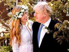How did Boris Johnson marry in a Catholic ceremony?