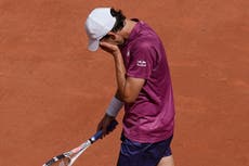 Two-time French Open finalist Dominic Thiem stunned by veteran Pablo Andujar
