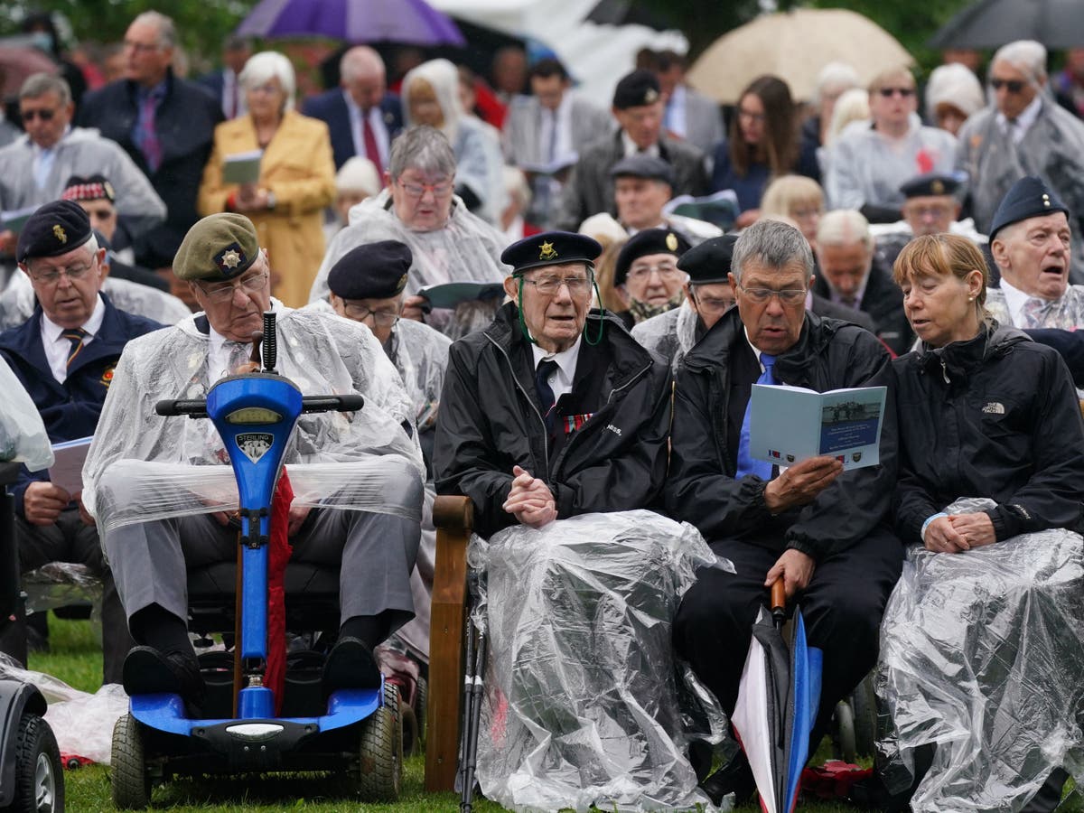 Normandy veterans watch unveiling of new D-Day memorial over video amid Covid travel restrictions