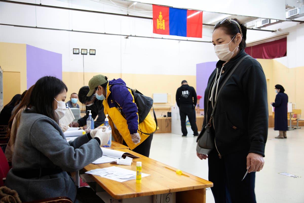 Mongolians voting for president amid biggest virus outbreak