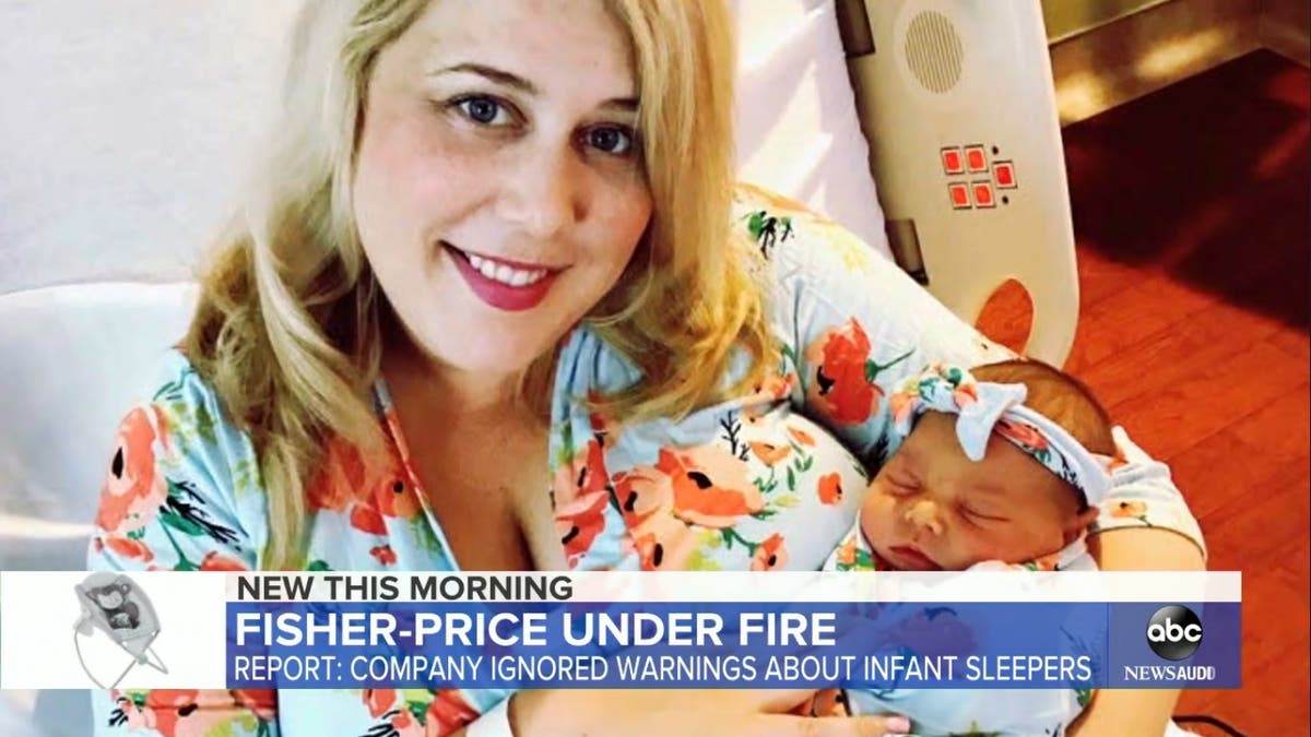 Mother of two-week-old who died in Fisher-Price chair says ‘they trusted a named brand’