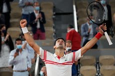 Novak Djokovic dethrones Rafael Nadal to reach French Open final