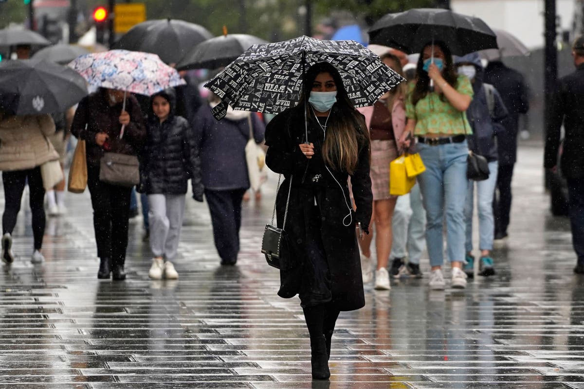 UK weather: Torrential rain ends heatwave for south as flash flood reported in Kent 