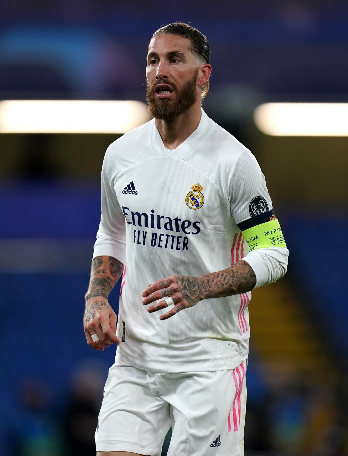 Sergio Ramos sheds tears at Real Madrid farewell press conference