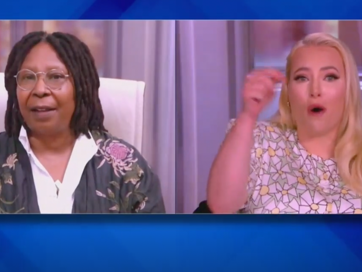 Whoopi Goldberg and Meghan McCain get in heated debate over Biden’s outburst at CNN reporter