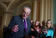 ‘How despicable is Donald Trump?’ Schumer blasts ex-president as GOP prepares to block major voting rights bill