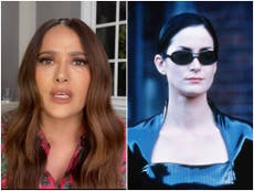 Salma Hayek says she lost out on iconic Matrix role as she is ‘lazy’