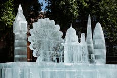Giant ice sculpture to be unveiled in London