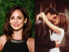 David Schwimmer’s ex Natalie Imbruglia reacts to his ‘major crush’ on Jennifer Aniston during Friends