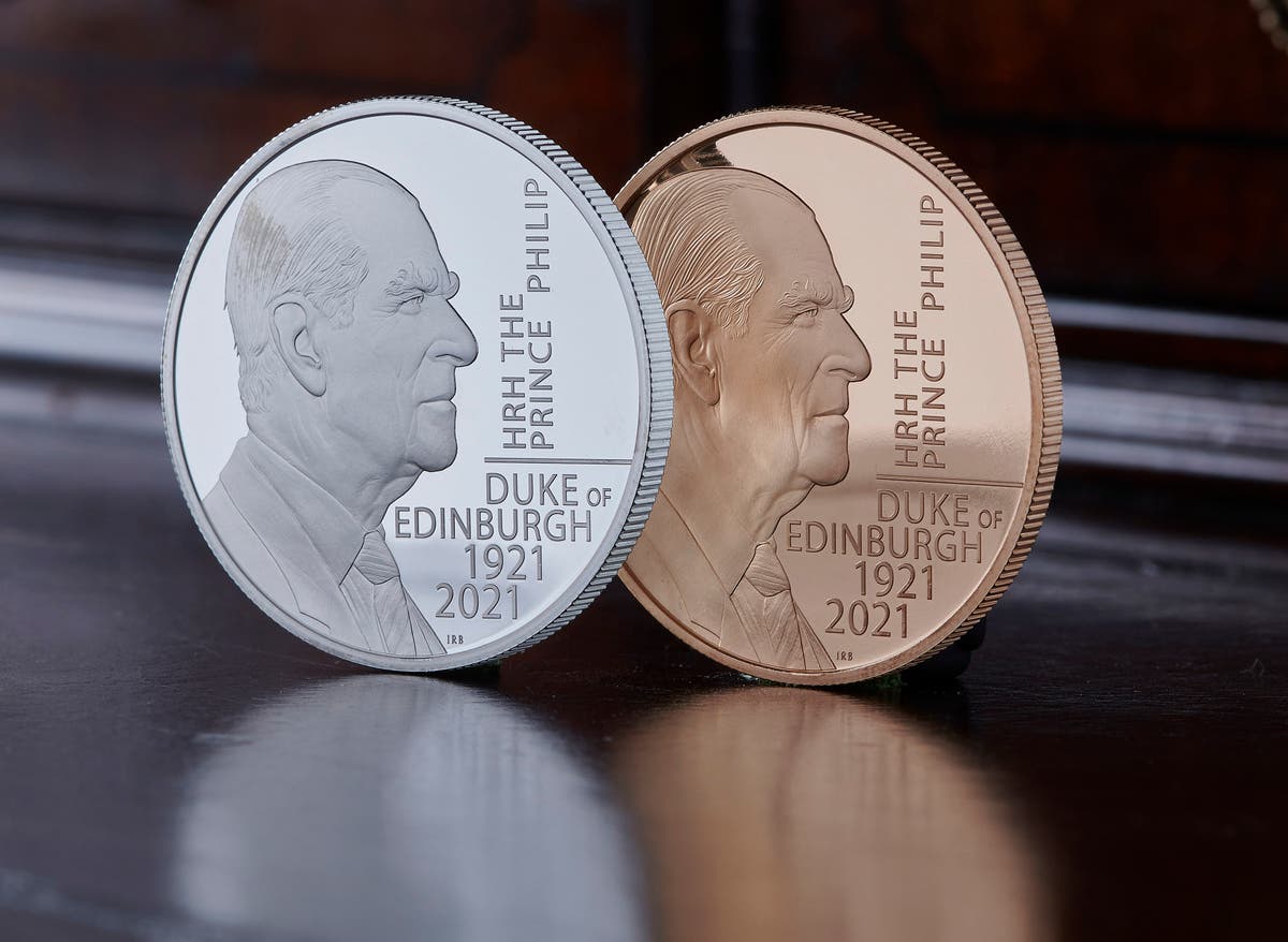 Prince Philip honored on special British 5-pound coin