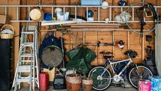 Where to start when clearing out a cluttered garage