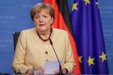 Germany's Merkel defends idea of summit between EU and Putin