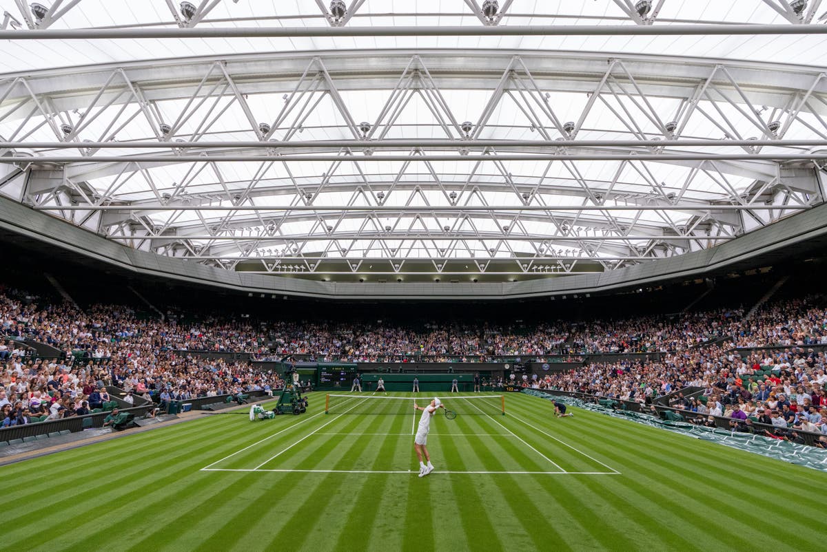 A look at how different Wimbledon is this year - in pictures