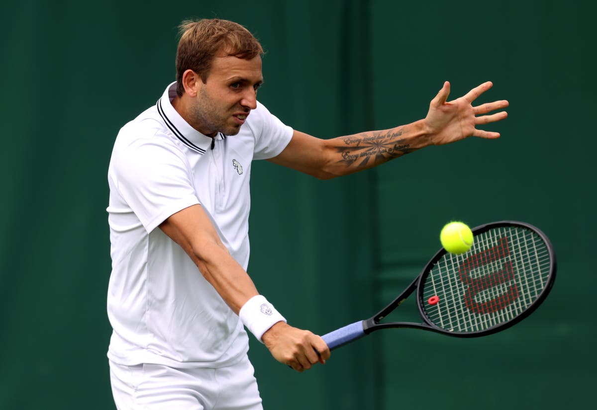 Dan Evans brushes aside Feliciano Lopez to reach second round at Wimbledon