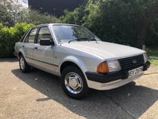 Princess Diana’s Ford Escort sells for £52,640