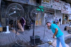Power outages hit Iraq amid scorching temperatures