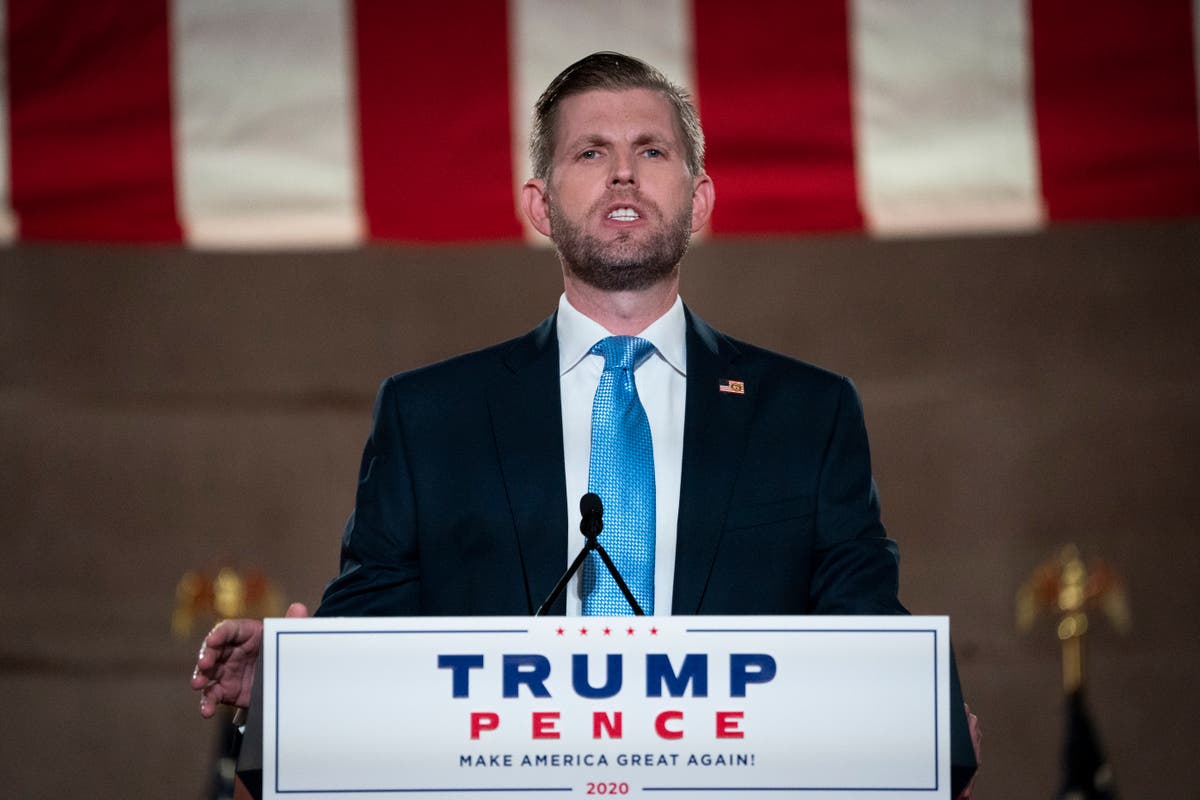 Eric Trump has on-air meltdown after father’s company charged with tax crimes