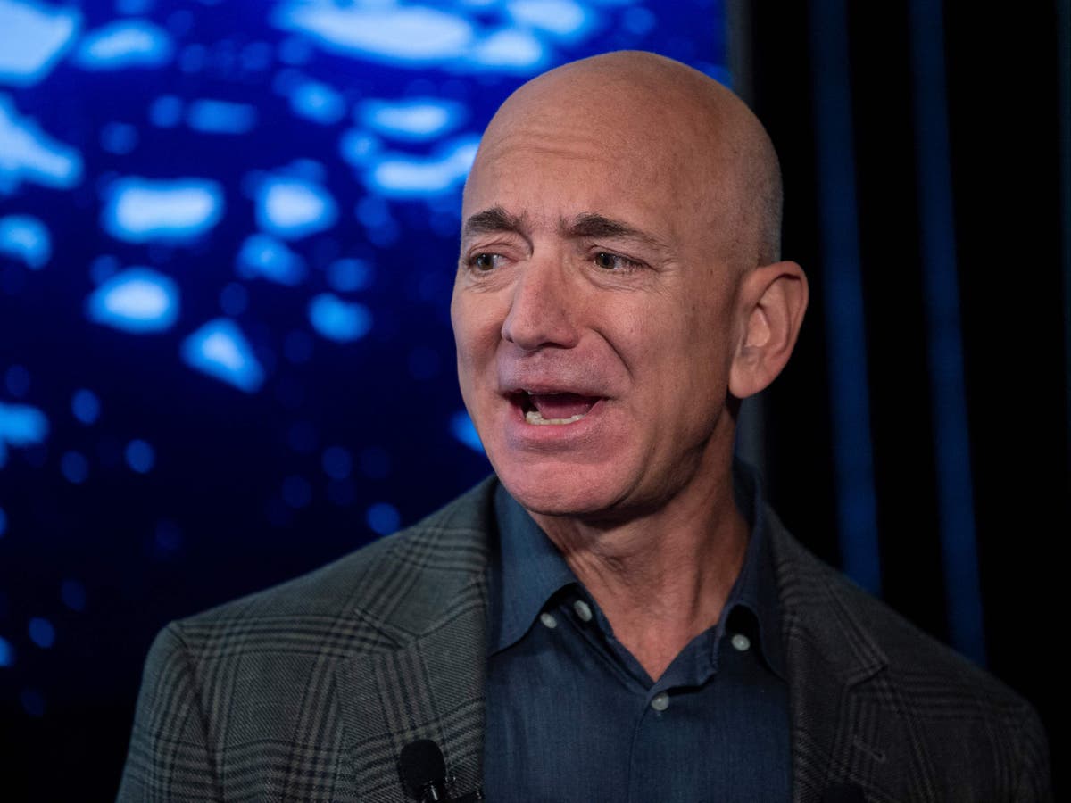 Jeff Bezos steps down as Amazon chief executive on 27th anniversary of company