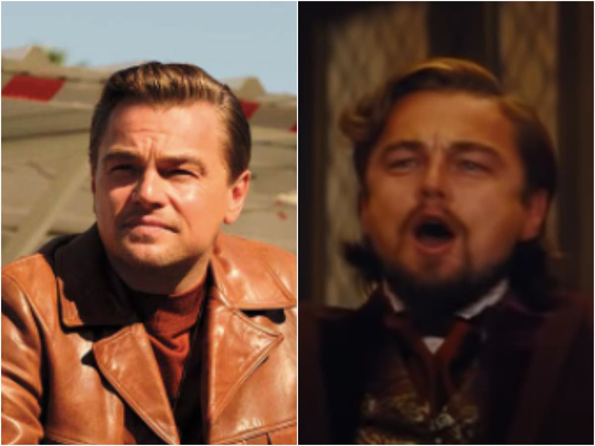 Is Leonardo DiCaprio actually playing his Once Upon a Time in Hollywood character in Django Unchained?