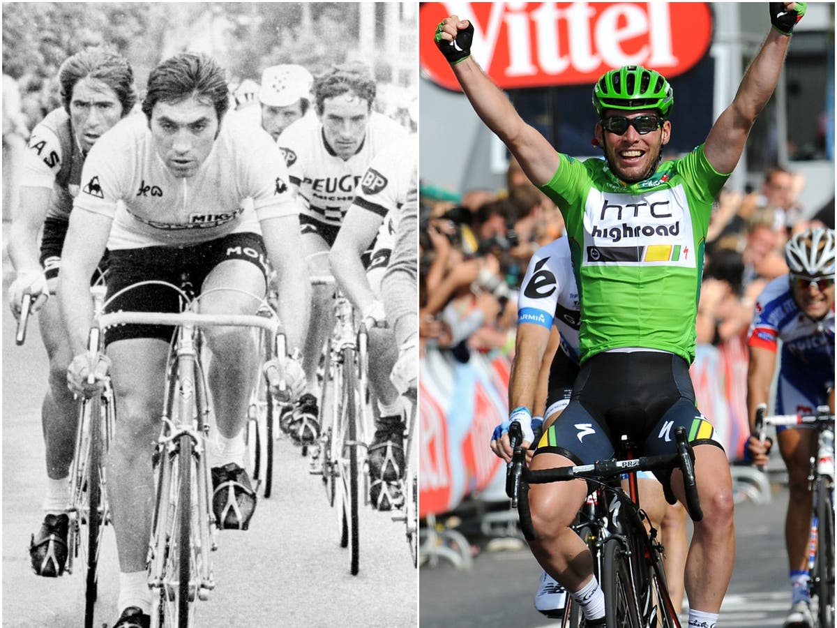 Eddy Merckx versus Mark Cavendish: How the two Tour de France greats stack up