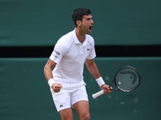 Wimbledon day 12: Novak Djokovic sets up final with Matteo Berrettini
