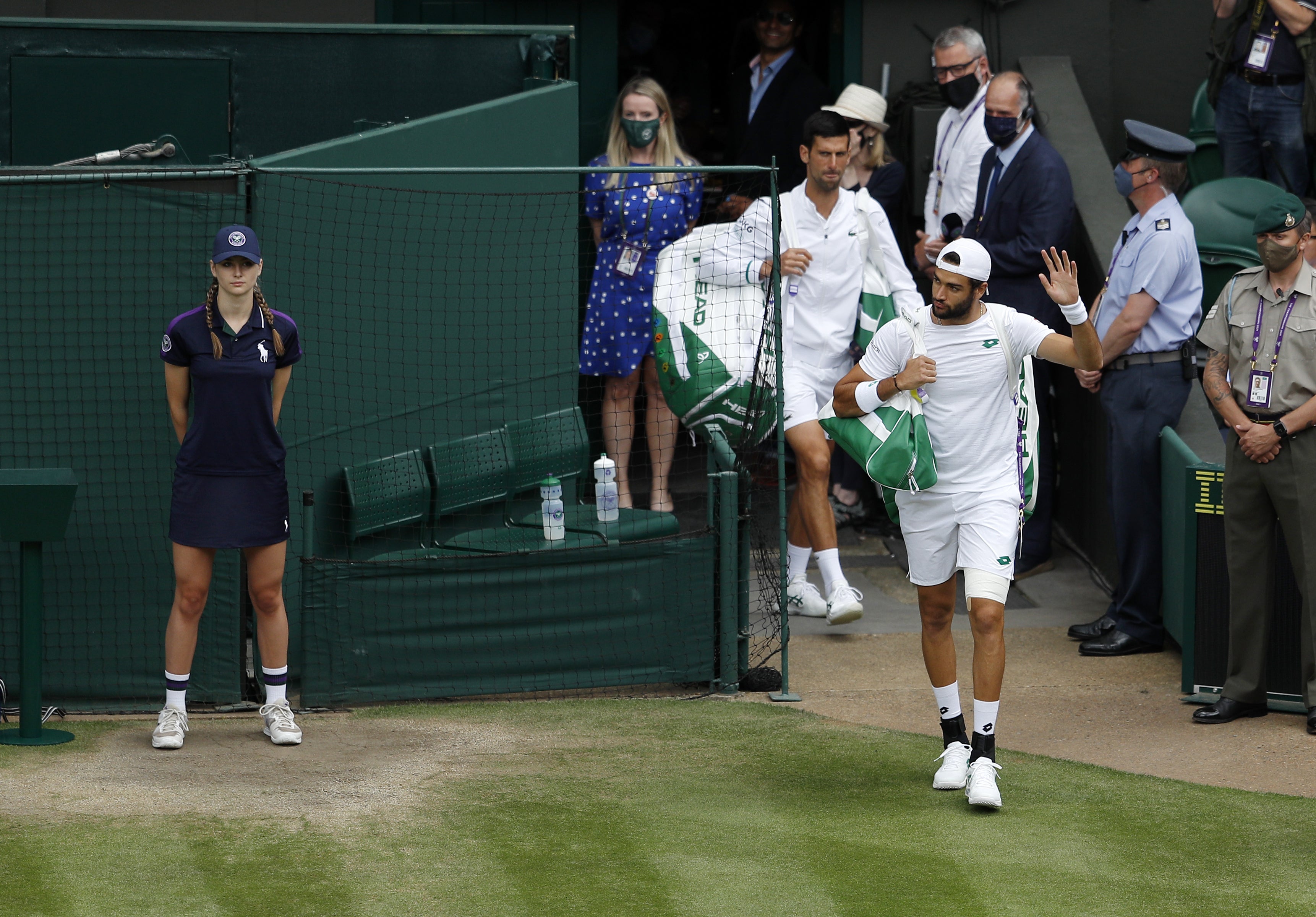 Novak Djokovic Beats Matteo Berrettini In Wimbledon