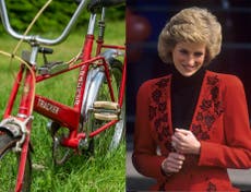 Princess Diana’s childhood bike is up for sale