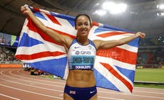 Katarina Johnson-Thompson says she has made big strides with her fitness ahead of Tokyo Olympics