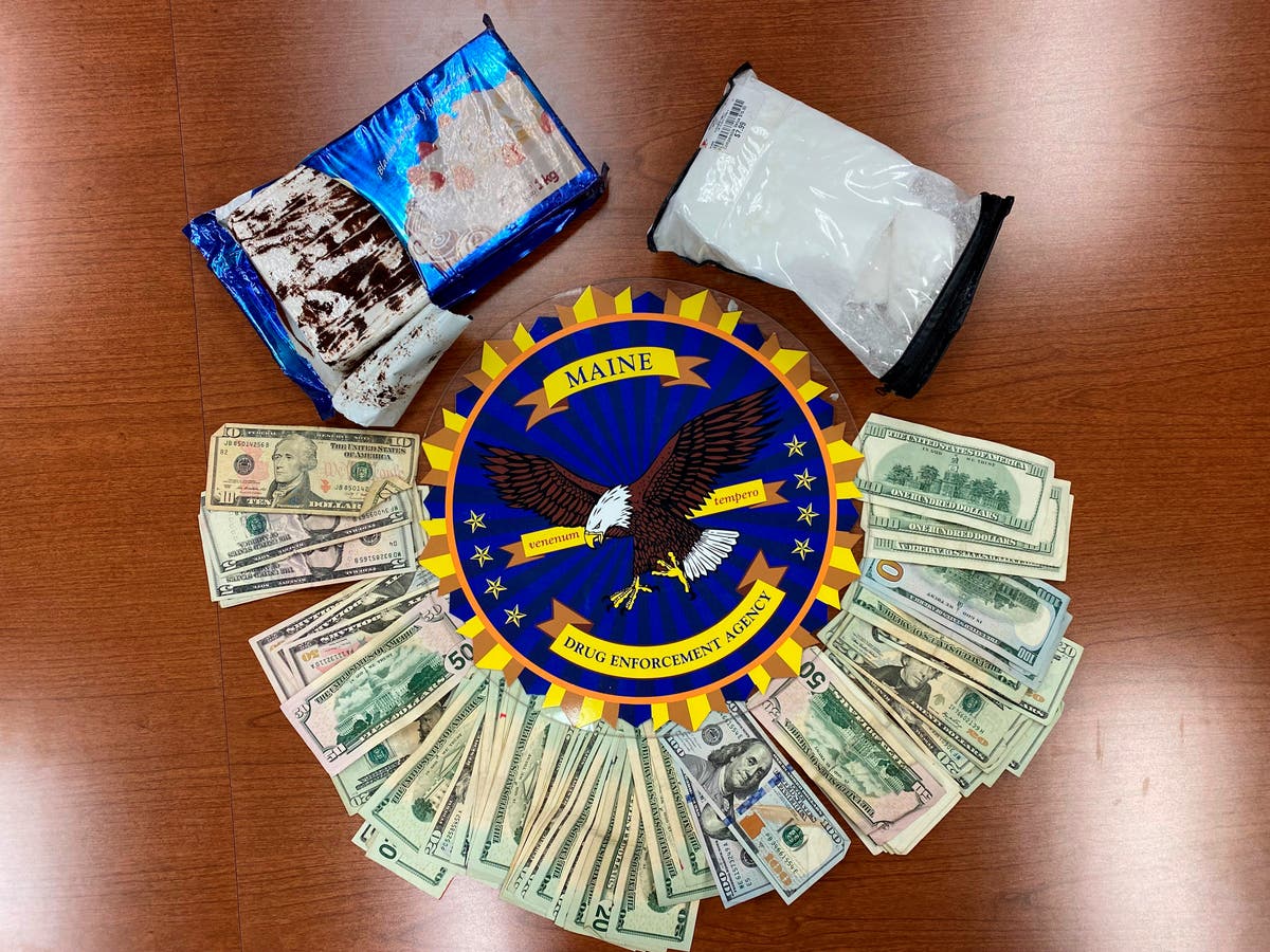 Cocaine disguised as cake seized from vehicle in Maine