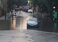 London floods: Hospital evacuates patients and cancels planned surgery, as more storms on way
