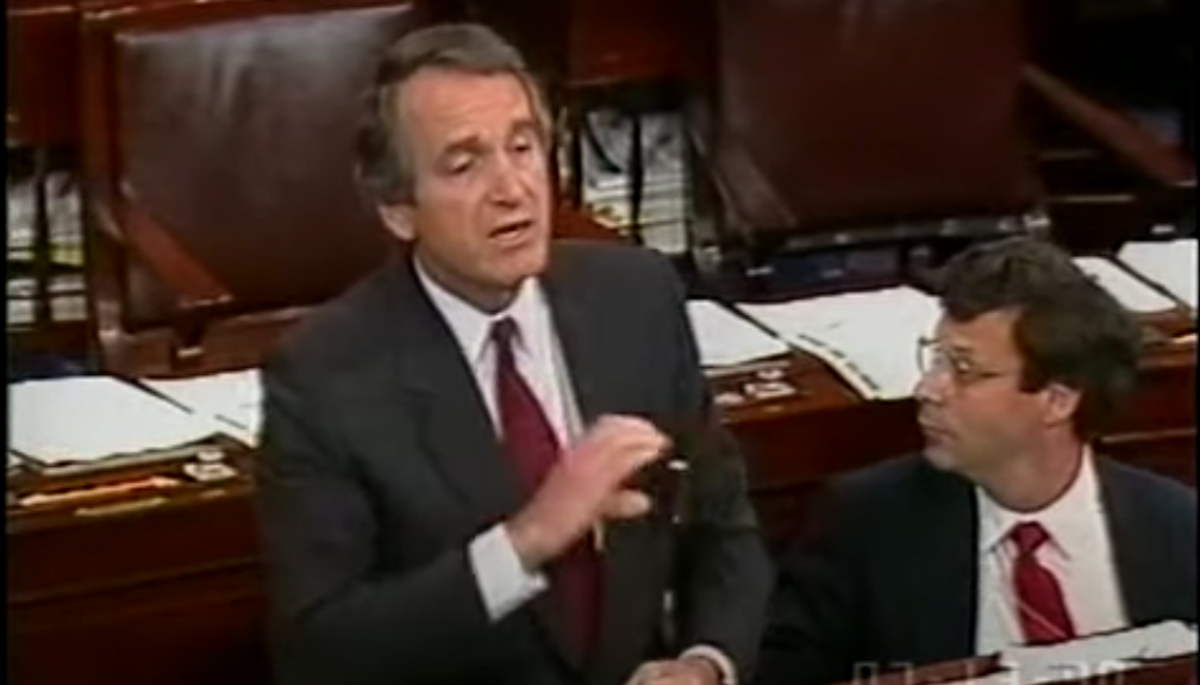 How Tom Harkin gave the first Senate speech in American Sign Language