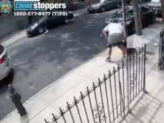 New York mugger thwarted in attack as his pants fall down