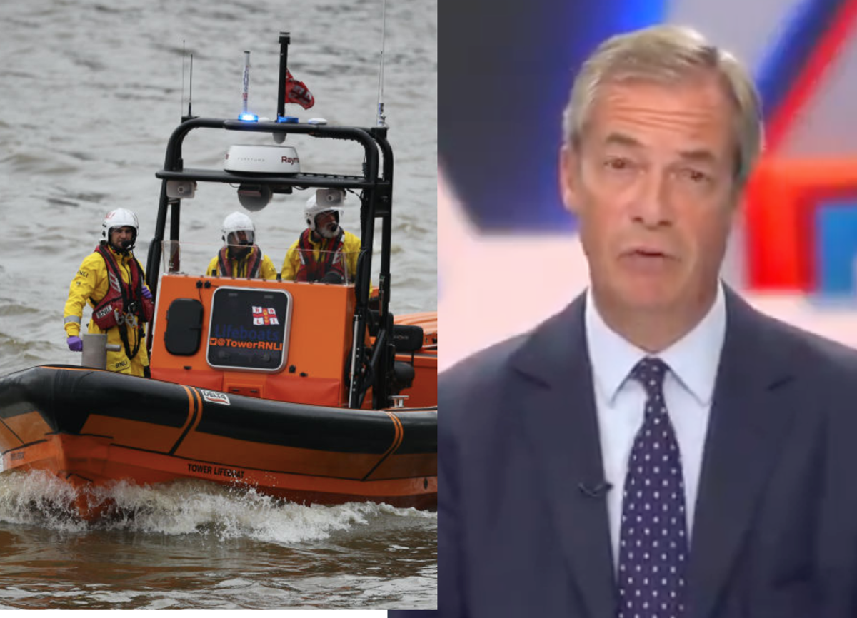 Opinie: The RNLI is saving lives at sea. Terrible, is dit nie, Nigel Farage?